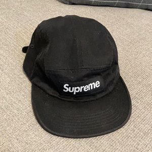 Supreme Washed Chino Twill Camp Cap